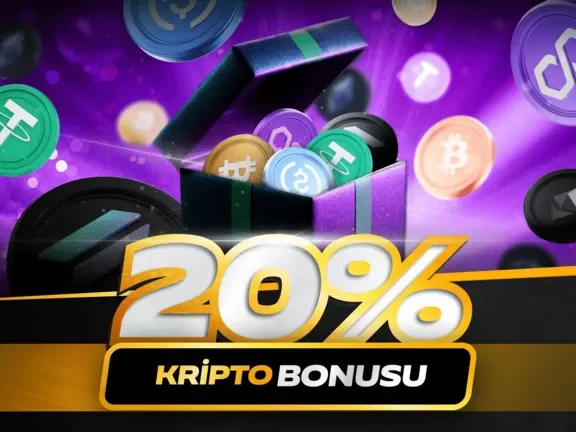 Casibom %20 KRİPTO BONUSU Bonusu